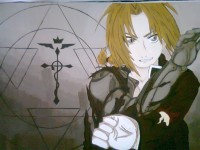 Full Metal Alchemist Acrilico